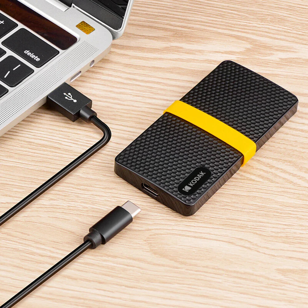 KODAK X200 External SSD – Portable 1TB, 512GB, 256GB USB 3.1 Hard Drive for Laptops, Smartphones, PS4, PC, Mac & TV