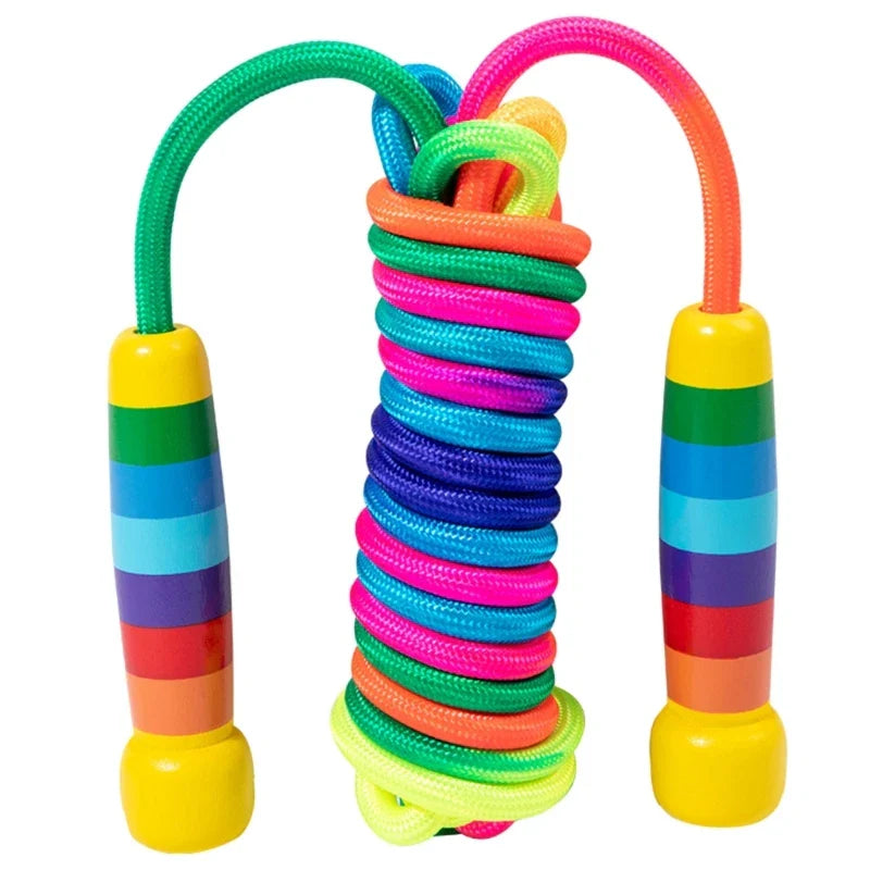 Adjustable Children’s Skipping Rope – 2.5m/5m Jump Rope with Handles