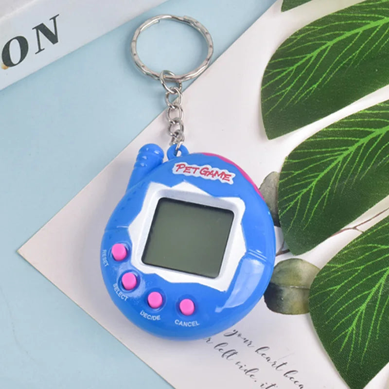 Transparent Electronic Tamagotchi β 168 Pets in One Virtual Cyber Digital Toy, Nostalgic Pixel Fun Play