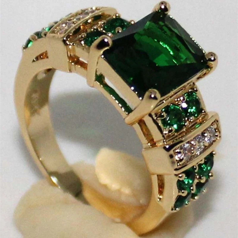 Irish Celtic Knot Square Ring β Vintage Men's Punk Hip Hop Fashion Jewelry Gift