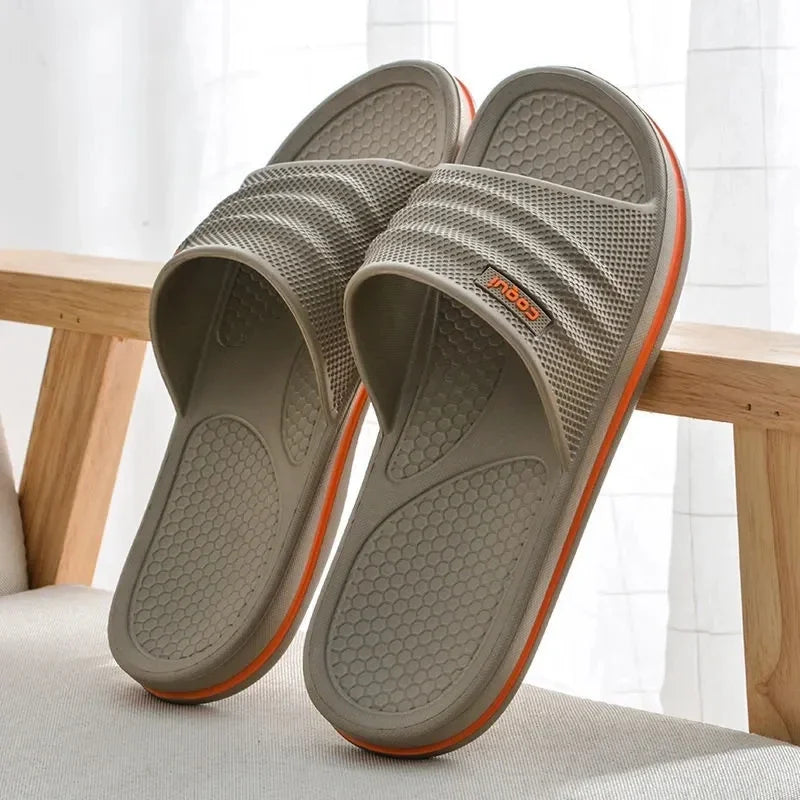 Men’s EVA Non-Slip Bathroom Slippers – Soft Comfortable Indoor Summer Home Slides