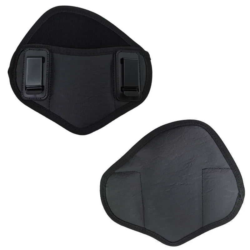 DIZETION Tactical PU Leather Gun Holster - Concealed Carry Pistol Pouch for Glock, Sig Sauer, Beretta & More