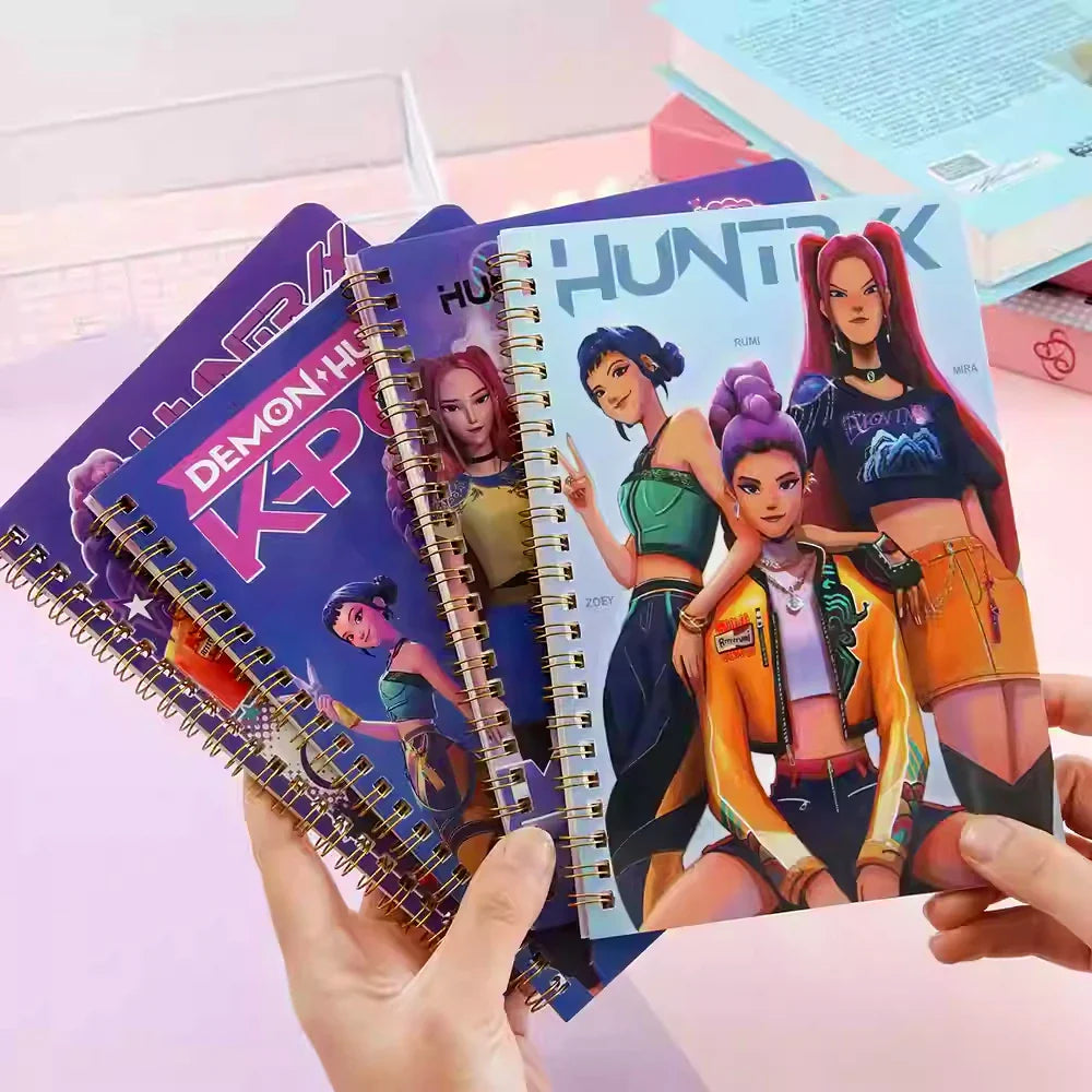 K-POP A5 Loose Leaf Notebook — Student Diary & Writing Journal — School Supplies Gift for Kids & Teens