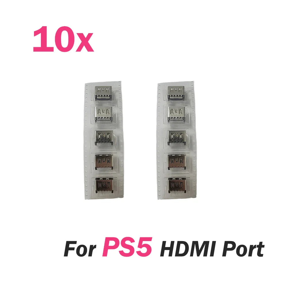 PS5 HDMI Port Replacement Socket – Compatible Connector for PS5, PS5 Slim & PS5 Pro (10/20/50PCS)
