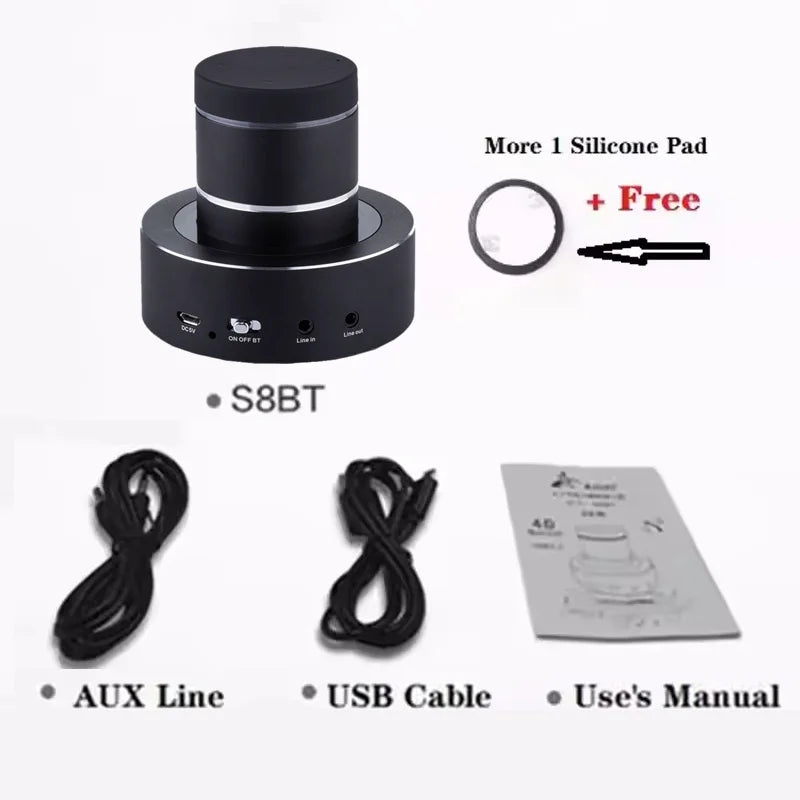 Adin 26W Vibro Bluetooth Speaker - Portable Wireless Vibration Resonance Subwoofer