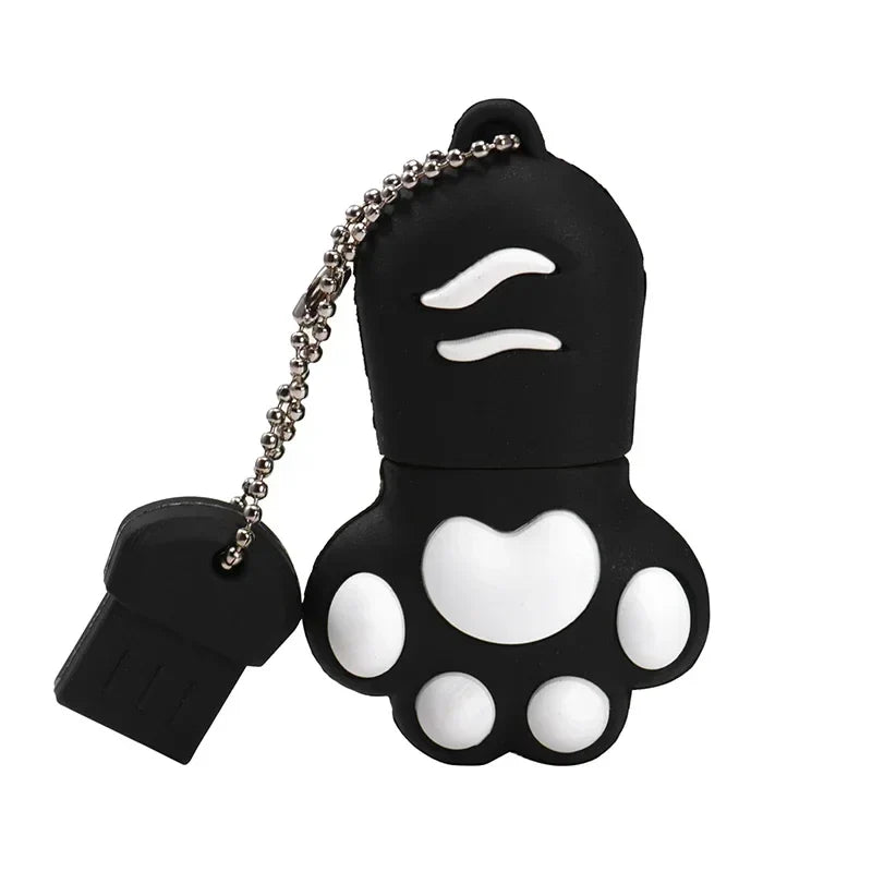 JASTER Cartoon USB Flash Drive – Cat Claw Design, 4GB/8GB/16GB/32GB/64GB USB 2.0 Pendrive