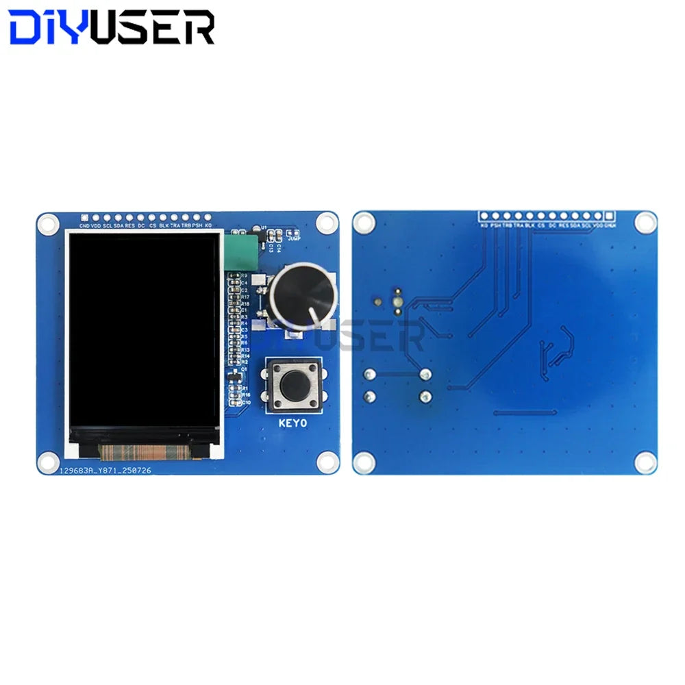2.0 Inch TFT LCD Display - Rotary Encoder EC11 IIC SPI Interface for ESP32 Raspberry Pi DIY Projects