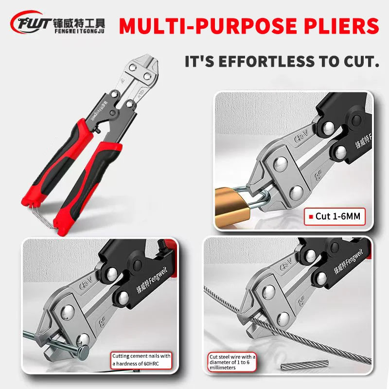 Mini Wire Cutting Pliers - Labor-Saving Steel Wire Breaker Scissors for Fast Multi-Functional Cutting