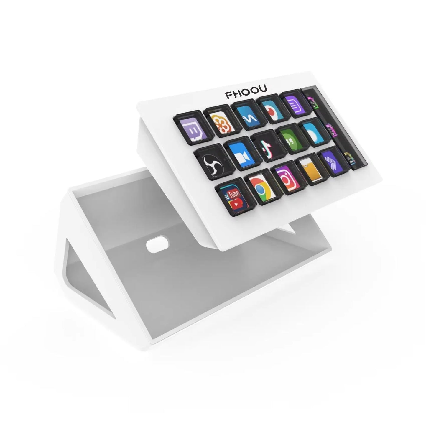 StreamDeck Mini 15-Key LCD Visual Keyboard β Customizable Live Content Controller for Windows & MacOS