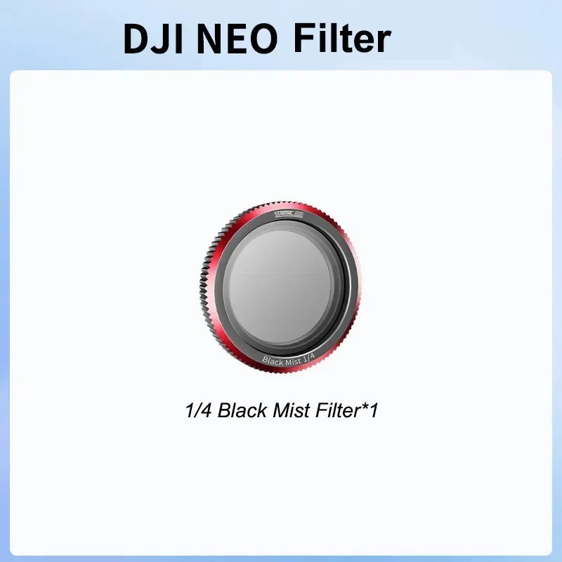 DJI Neo Lens Filter Set - Magnetic ND8 ND16 ND32 CPL UV 1/4 Black Mist Camera Filter Kit for Drone Accessories