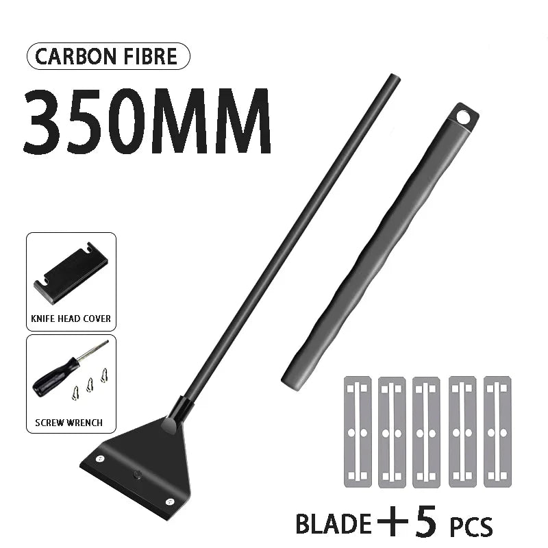 Fish Tank Cleaning Tool β Dual-Use Glass Algae Scraper for Sand & Algae Removal, 5 Blades Aquarium Cleaner