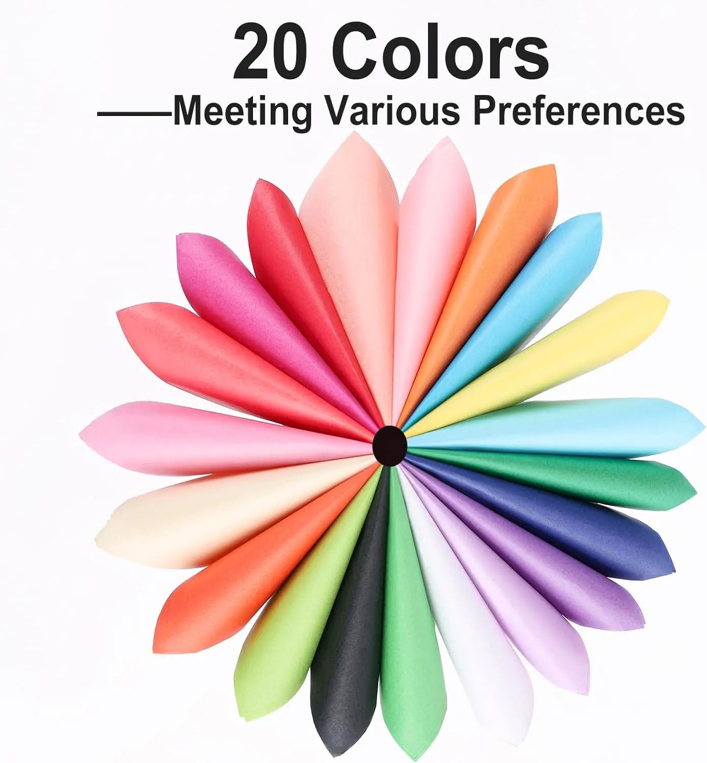 400pcs Square Origami Paper Kit ā 20 Colors, Double-Sided Folding Craft Paper for Kids & DIY Projects