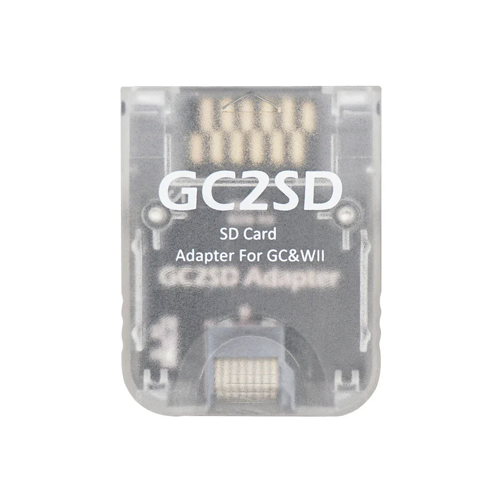 GC2SD Card Adapter โ Micro SD to SD Memory Card Adapter for Nintendo GameCube & Wii Console, SD2SP2 Swiss Compatible