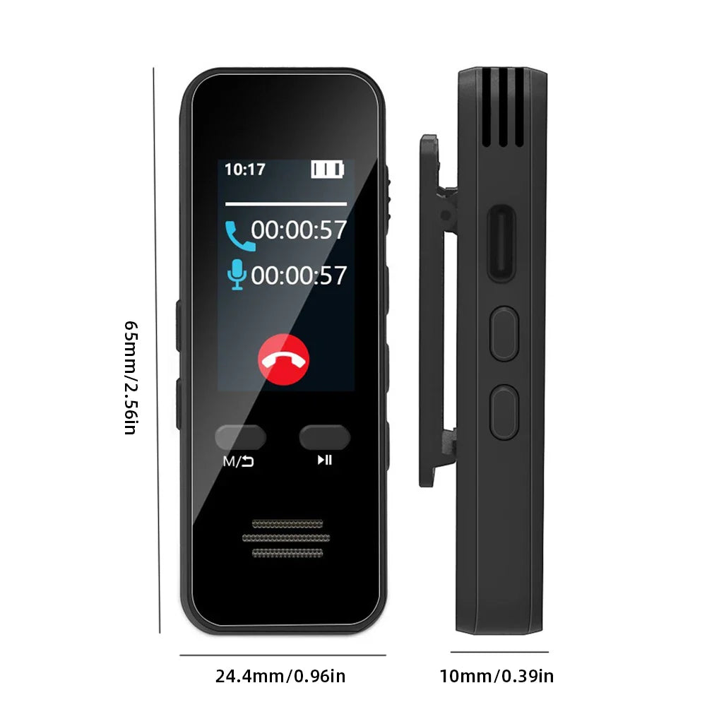 Digital Audio Voice Recorder Pen – Bluetooth, Call Recording & Noise Reduction for Lectures & Meetings