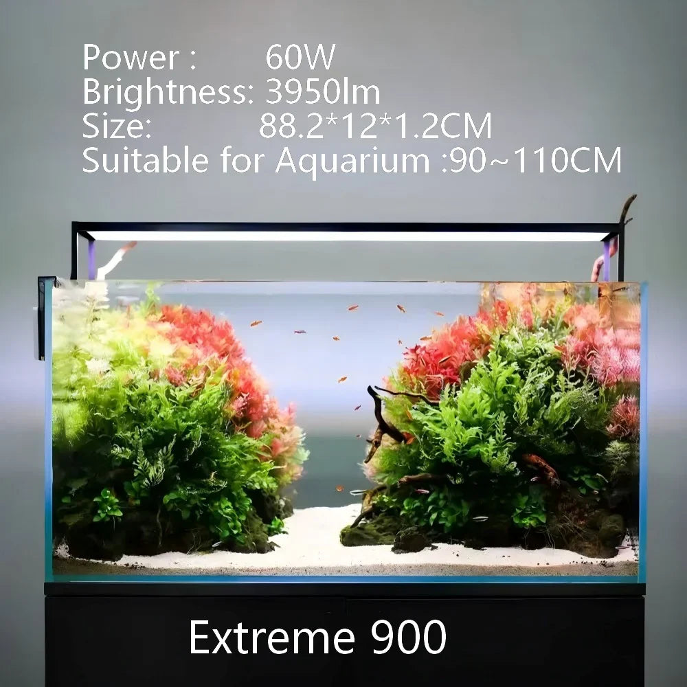 MICMOL Extreme II LED Aquarium Light - App Controlled Adjustable Plant Growth Lamp for Fish Tanks