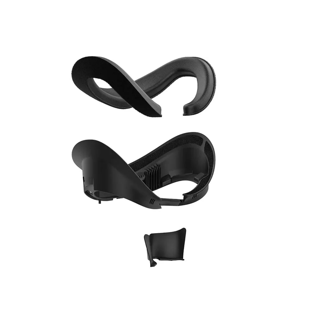 PU Leather Eye Mask Cover for PICO 4/4 Pro/Ultra – AMVR VR Headset Face Cushion Protector 1/2