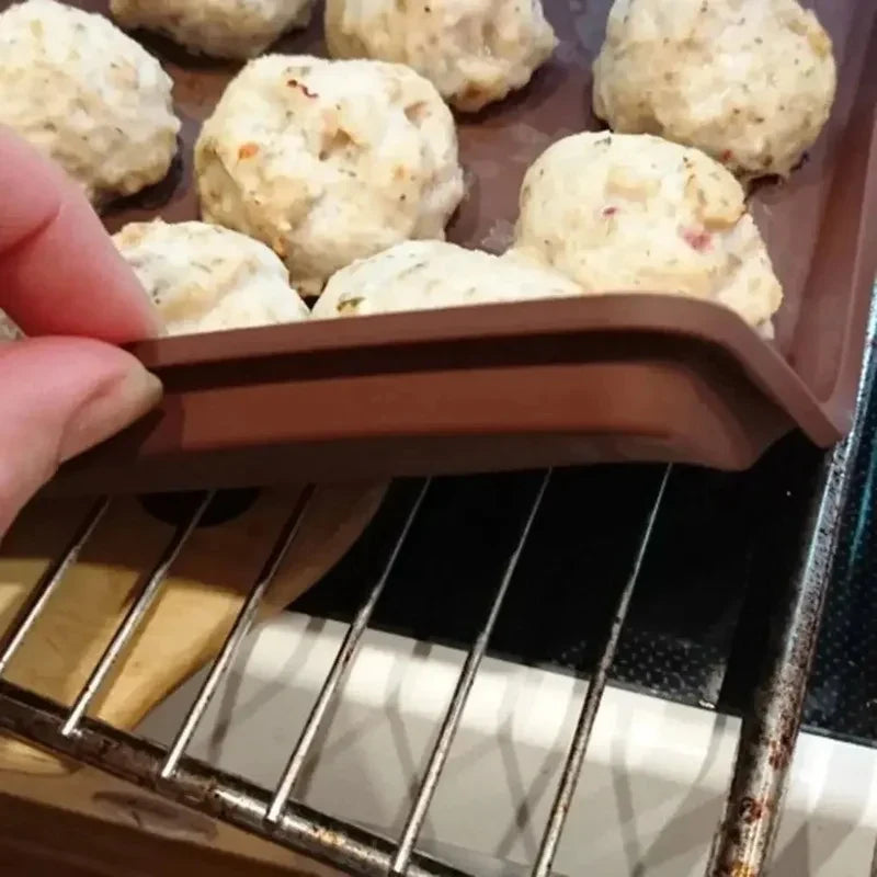 Non-Stick Silicone Baking Mat - Reusable Macaron, Swiss Roll & Pastry Baking Sheet