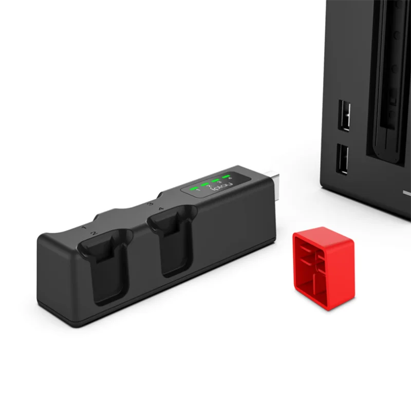New Color 4-in-1 Charger Dock for Nintendo Switch OLED โ Joy-Con Controller Charging Station Holder