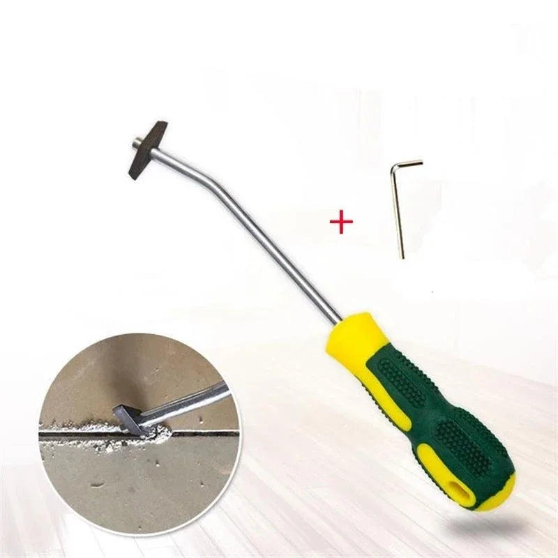 Replaceable Ceramic Tile Grout Remover – Tungsten Steel Drill Bit for Floor & Wall Seam Cleaning
