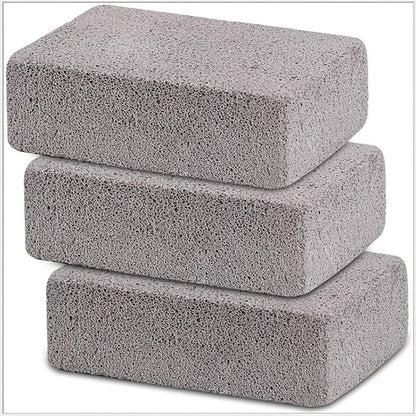 BBQ Grill Cleaning Brick - Magic Stone Barbecue Cleaning Block, Outdoor Camping & Picnic Tool, Kitchen and Cookware Cleaning Accessory