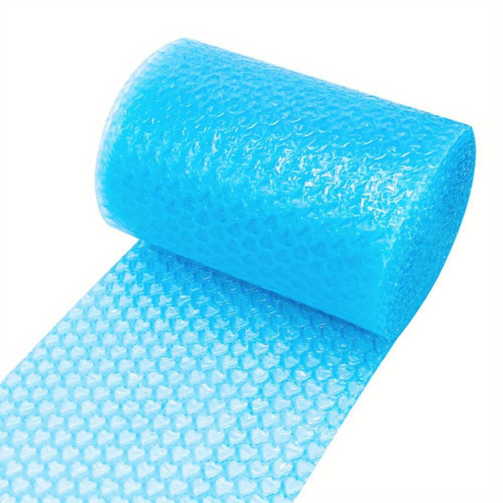Cute Heart-Shaped Gift Box – Shockproof, Fragile-Safe Packaging for Glass Commodities – Blue with Bubble Wrap – Unique Party Decoration and Present Idea