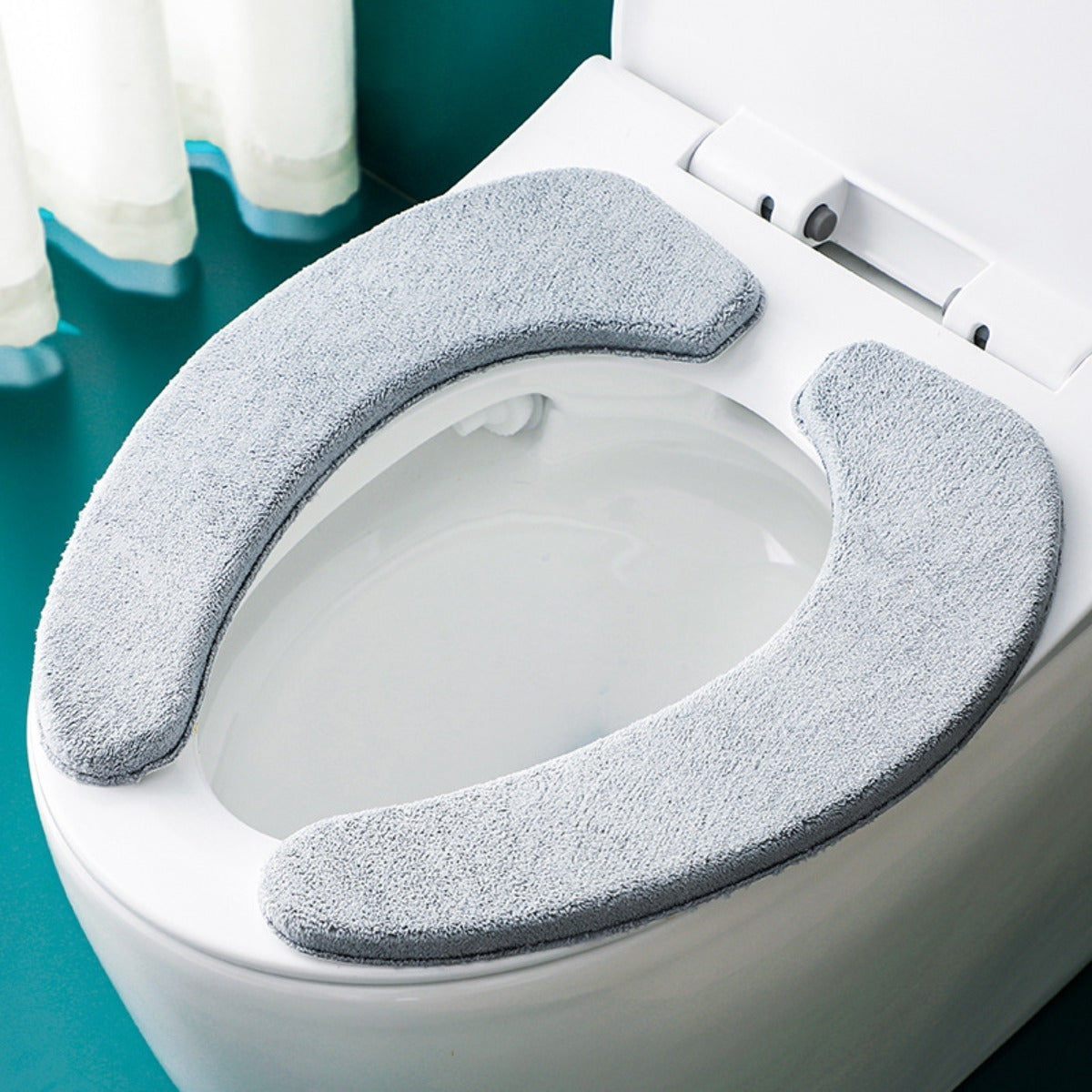 Soft Cashmere Toilet Seat Covers – Thickened, Washable and Easy to Install, Fits Most Toilets