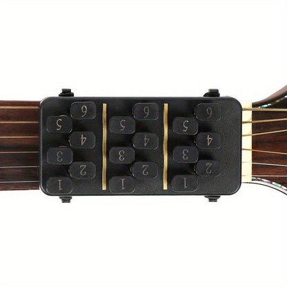 Portable 38-41" Folk Guitar Chord Trainer for Beginners - Acoustic Learning System with Easy Reference Chart & Travel Bag - Ideal for Self-Taught Musicians