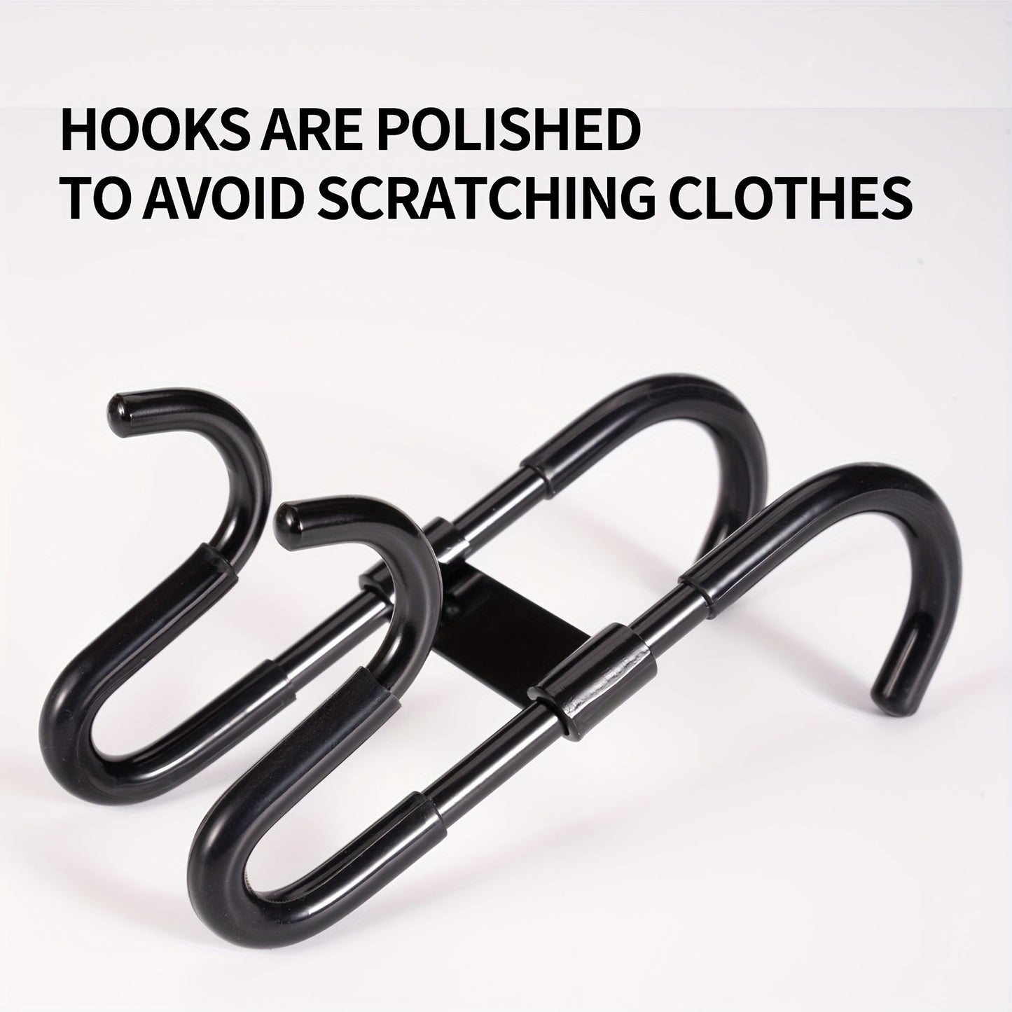 1/2/3Pcs Shower Door Hooks - Metal Hanging Hook for Clothes, Coats & Towels, Multifunctional Strong Bearing Bathroom Glass Door Hook