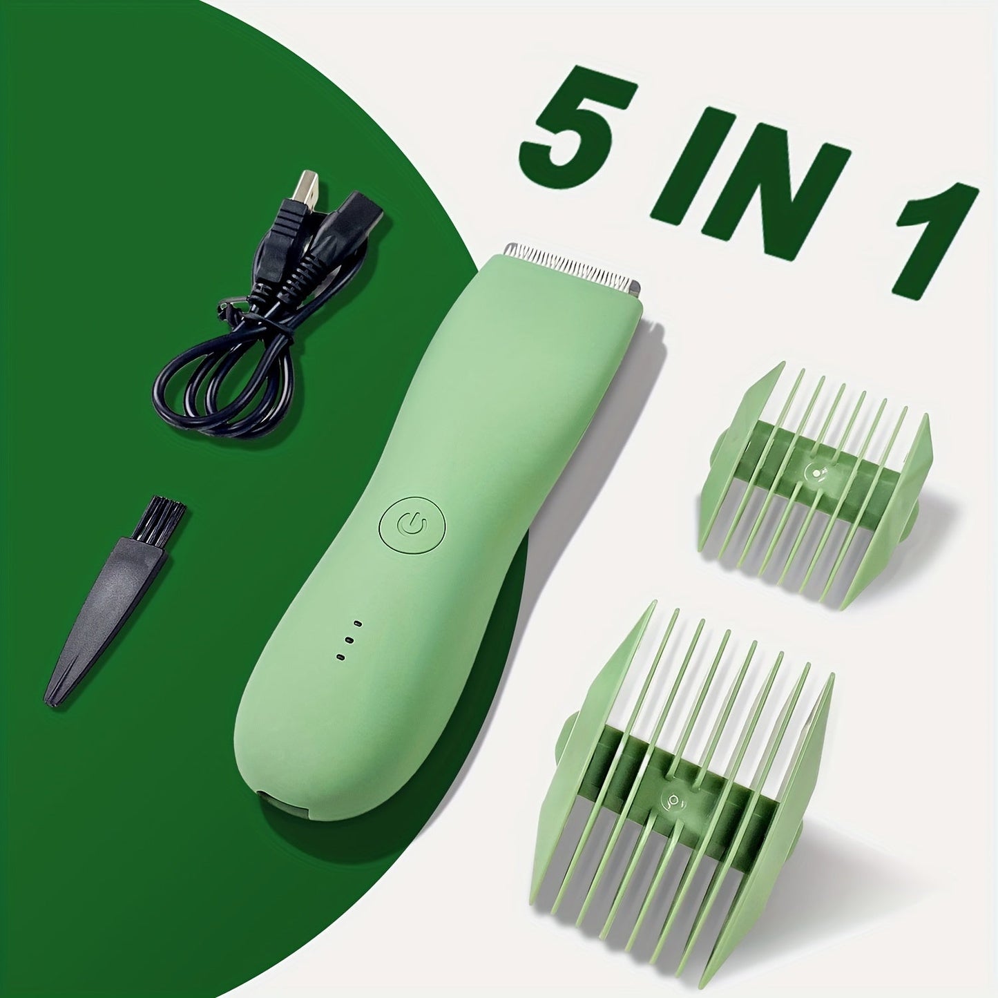 Ultimate Body Groomer Trimmer - Electric Ball Shaver for Men and Women, Pubic and Bikini Clipper, Waterproof and Cordless Design - Ideal for Groin and Body Manscaping, Travel-Friendly