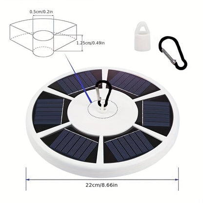 Solar Flagpole Light – 1200LM, 26 LED Super Bright Light, Dusk to Dawn Lighting, 12-Hour Operating Time for 15-25 Foot Flagpoles, White