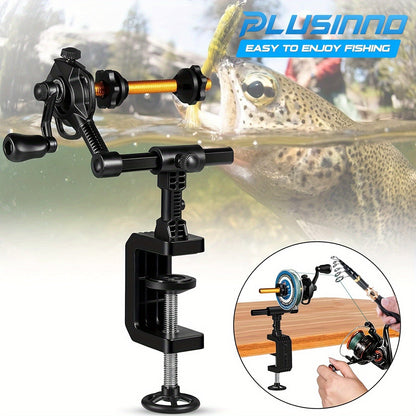 PLUSINNO Fishing Line Spooler with Unwinding Function - Versatile Spooling Station for Spinning and Cast Reels, No Line Twist