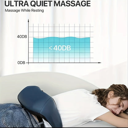 2024 ISKOVI Electric Neck Massager – With Heat for Neck, Shoulder, Back, Foot, Leg & Muscle Relief, Ideal Gift