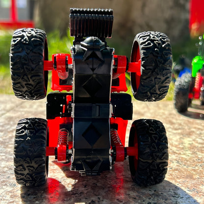 Farmer Stunt Car - Inertia Four-Wheel Drive with Shock Absorbers & Thickened Tires - 360° Rotation, Off-Road Sliding Toy Car - Ideal Halloween Gift