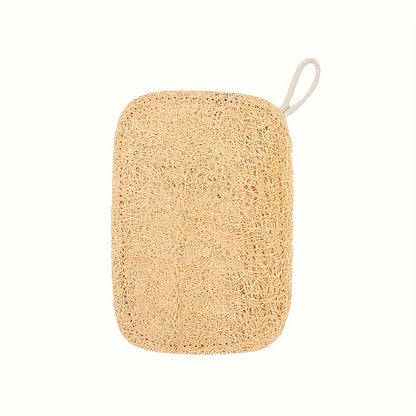 5 Pack Natural Loofah Exfoliating Sponges – Gentle Body Scrubber for Shower & Bath, Ideal for Kitchen & Bathroom Cleaning