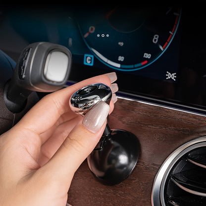 Metal Car One-Touch Start Button Cover – Push-to-Start Rocker Lever for Engine Start/Stop, Decorative Ball-Bar Starter Accessory