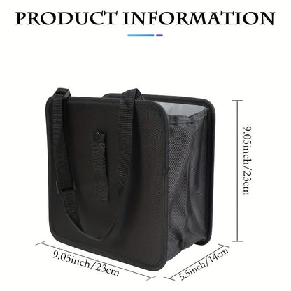 Foldable Car Trash Can – Waterproof, Leakproof Storage Bag with Large Capacity, Car Interior Organizer for Men & Women
