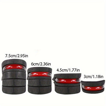 Inner Heightening Removable Insoles – Half Cushion Air Cushion Sports Shock-Absorbing Soft Insoles for Men & Women