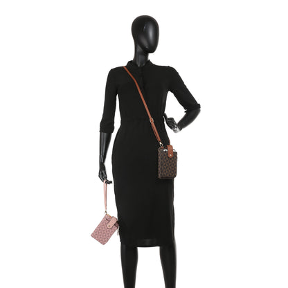 Women's Small Crossbody Phone Wallet - Mini Shoulder Bag with Credit Card Slots