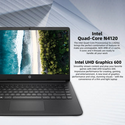 HP 14" Business Laptop – Intel Celeron N4120, 16GB RAM, 384GB Storage with 1-Year Office 365