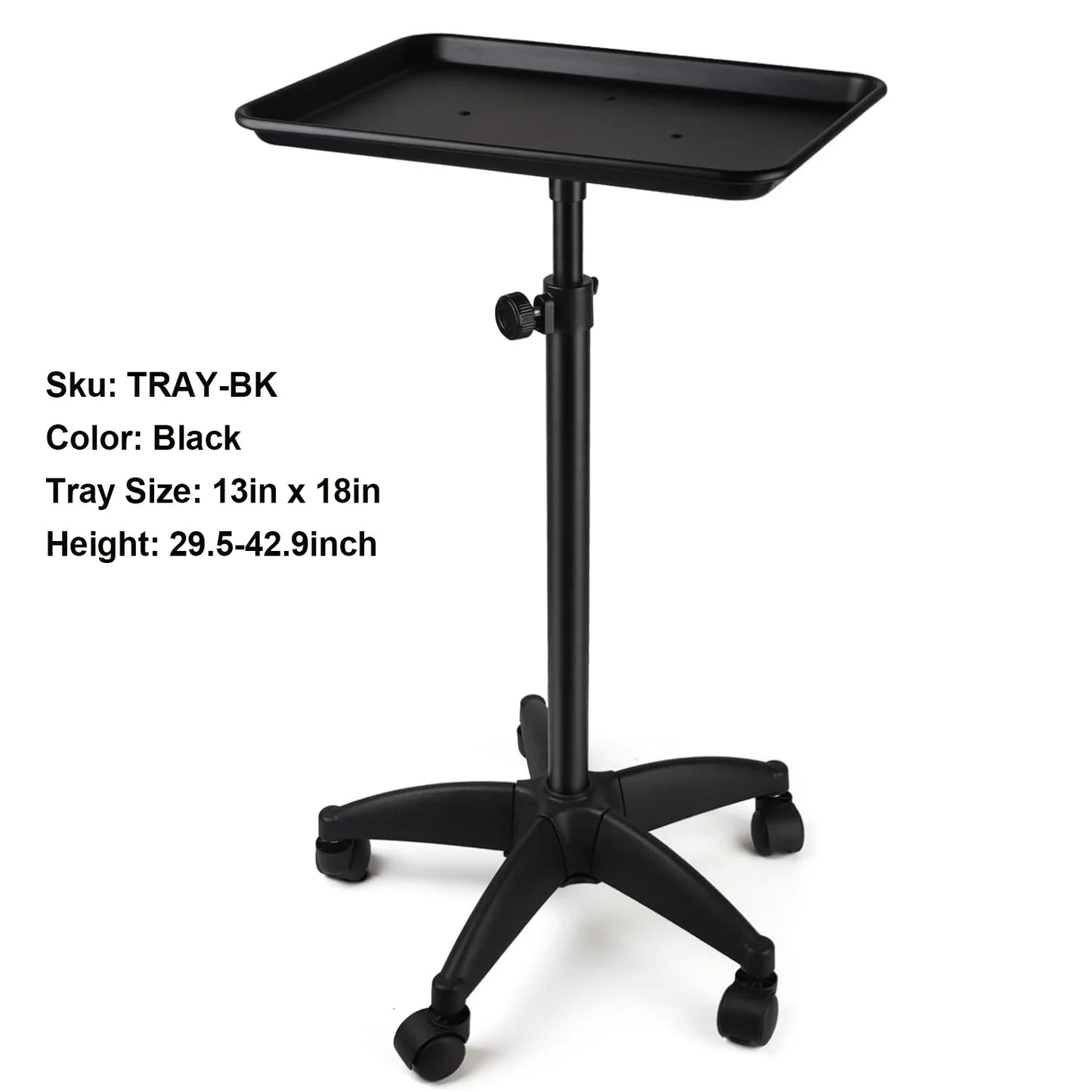 360° Rotating Beauty Salon Cart with Wheels – Adjustable Height Organizer & Ultimate Salon Utility Trolley