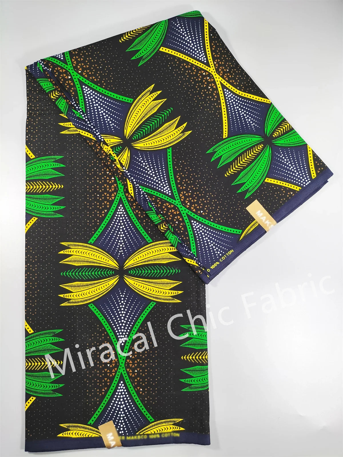Guaranteed Veritable African Real Wax Fabric - 100% Cotton High Quality Ankara Pagne 6 Yards Nigerian Women’s Style Dress Material