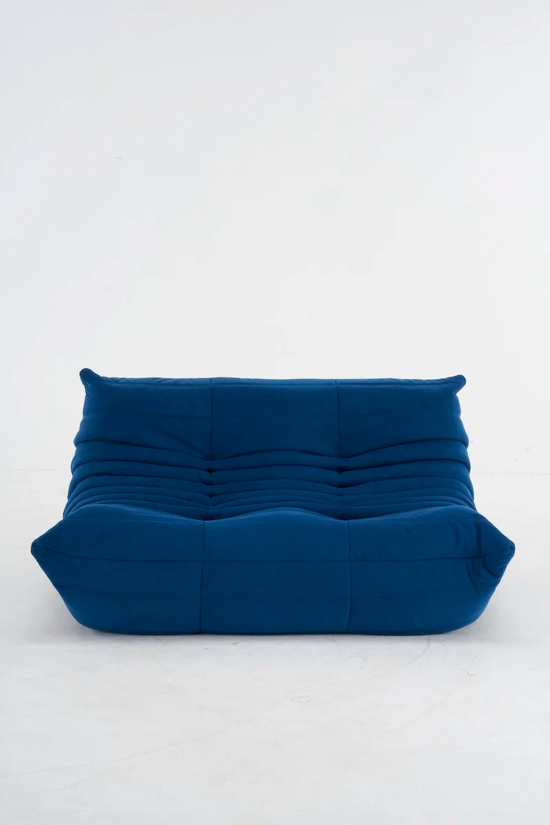 Caterpillar Togo Single Sofa – Tatami-Style Leisure Chair for Living Room or Bedroom, Reading & Relaxing Seat