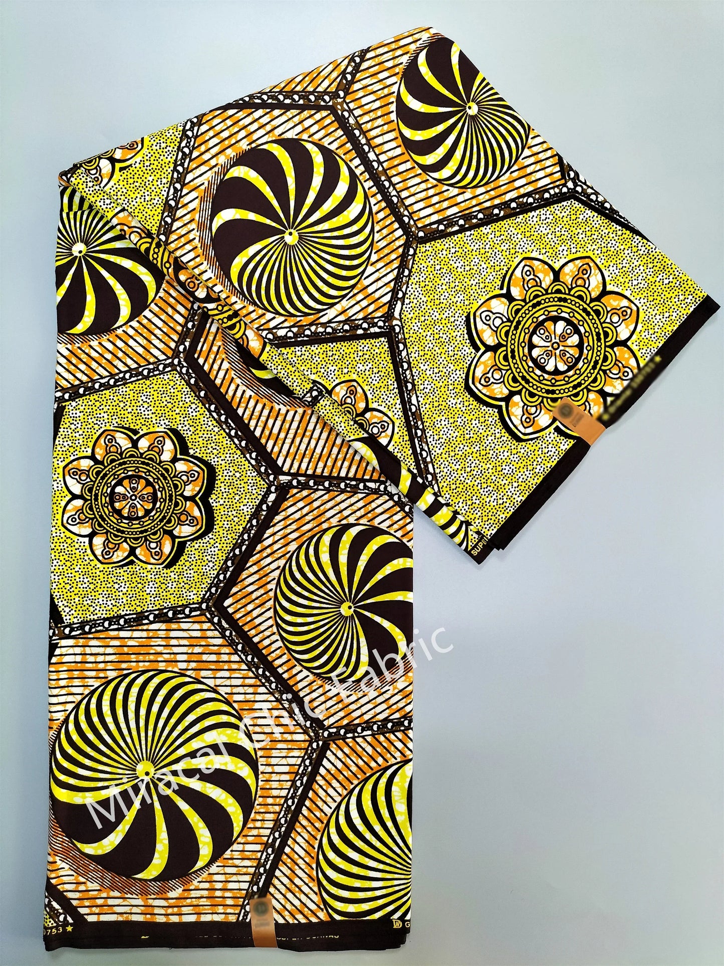 Guaranteed Veritable African Real Wax Fabric - 100% Cotton High Quality Ankara Pagne 6 Yards Nigerian Women’s Style Dress Material