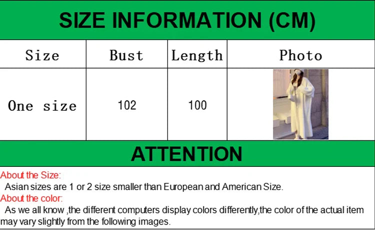 Autumn/Winter Women’s Lazy Style Knee-Length Cardigan – Thickened Imitation Mink Fleece Knitted Sweater, Warm Coat