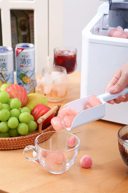 Portable Electric Ice Cube Maker - Automatic Bullet Round Ice Machine, 15kg/24H for Family, Bar, Coffee Shop, Kitchen, Office