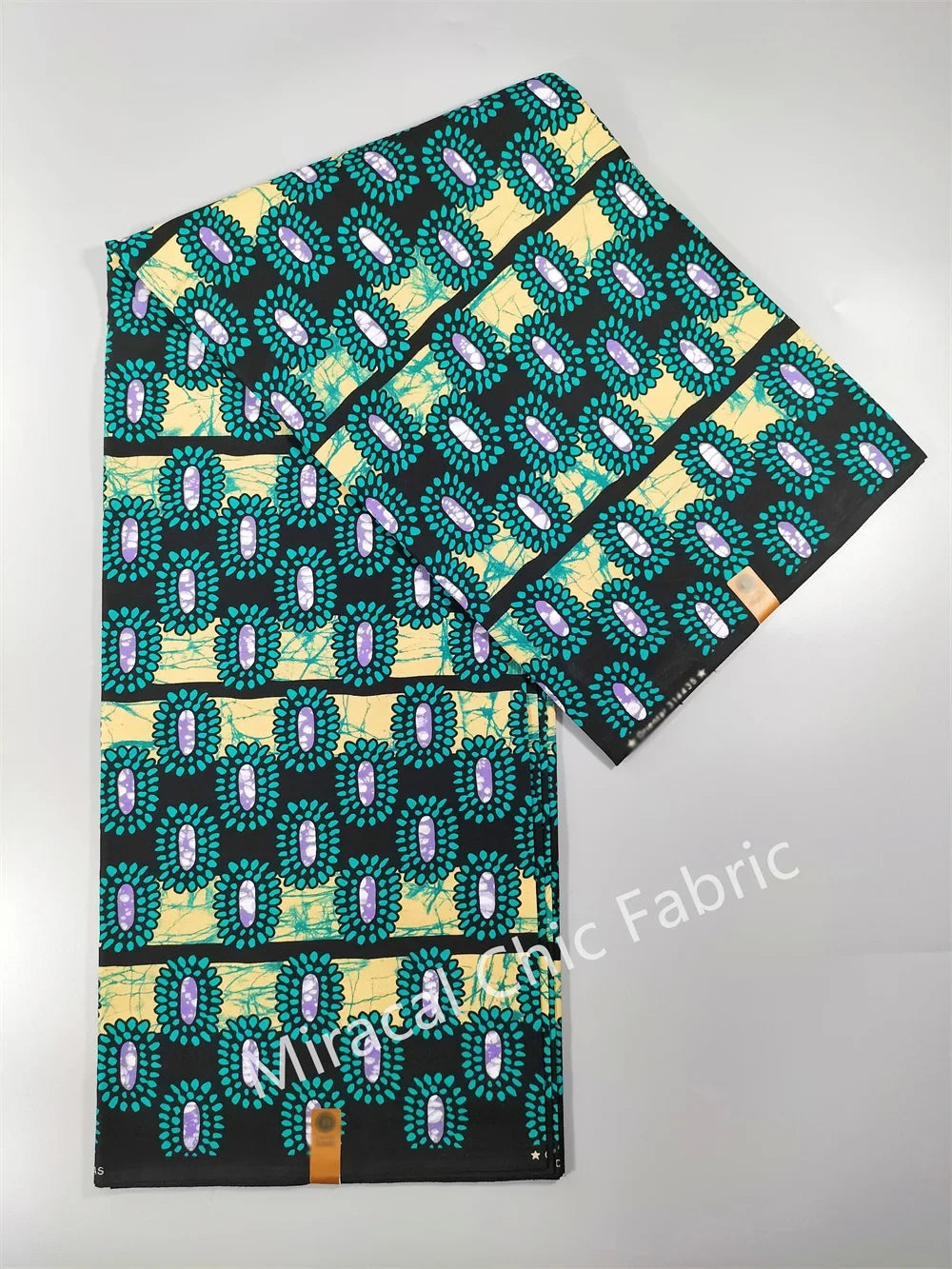 Guaranteed Veritable African Real Wax Fabric - 100% Cotton High Quality Ankara Pagne 6 Yards Nigerian Women’s Style Dress Material