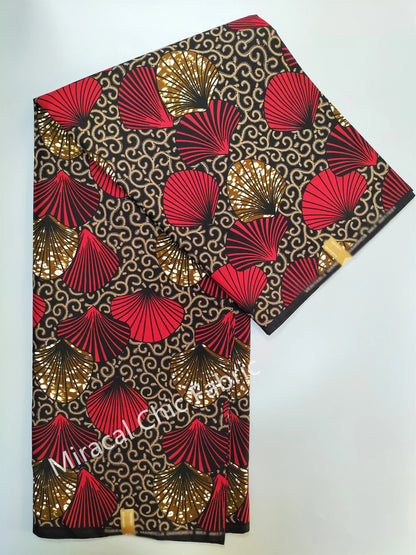 Guaranteed Veritable African Real Wax Fabric - 100% Cotton High Quality Ankara Pagne 6 Yards Nigerian Women’s Style Dress Material