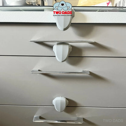 Child Safety Oven Lock - Heat-Resistant Baby Proof Adhesive Lock for Oven, Cabinet & Drawer Protection