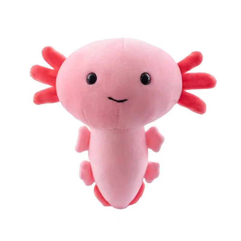 Kawaii Axolotl Plush Toy - Soft Stuffed Animal Pillow for Christmas Gifts & Home Decor