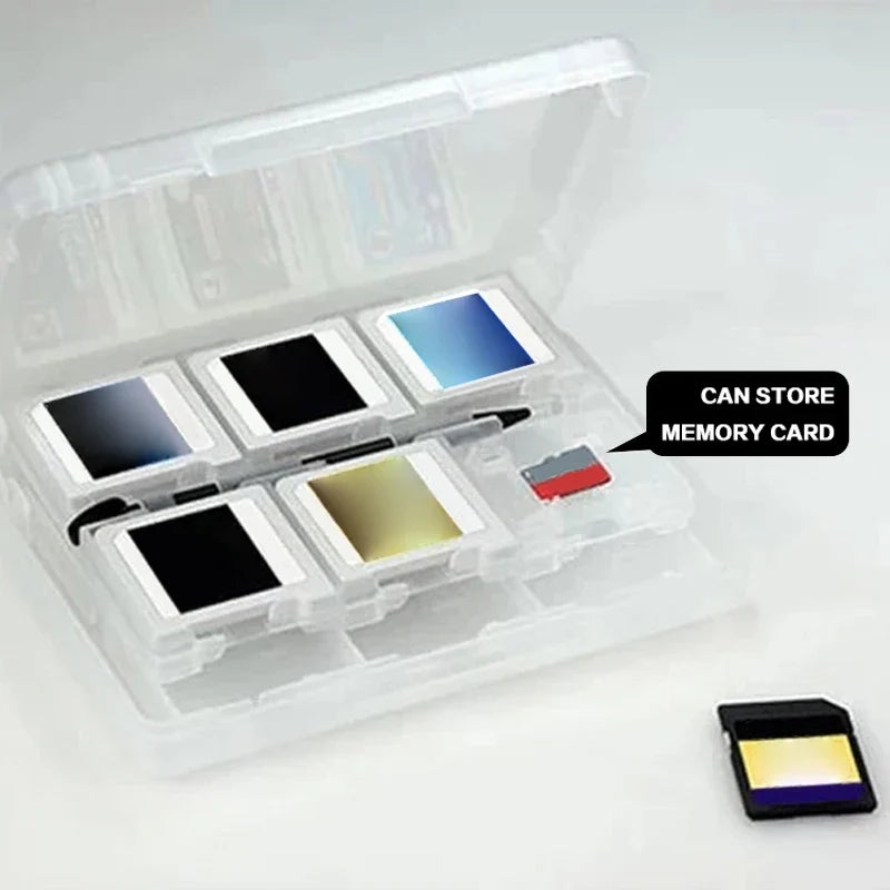 DATA FROG 24 Slot Game Card Case - Hard Storage Holder for Nintendo DS & 3DS Series